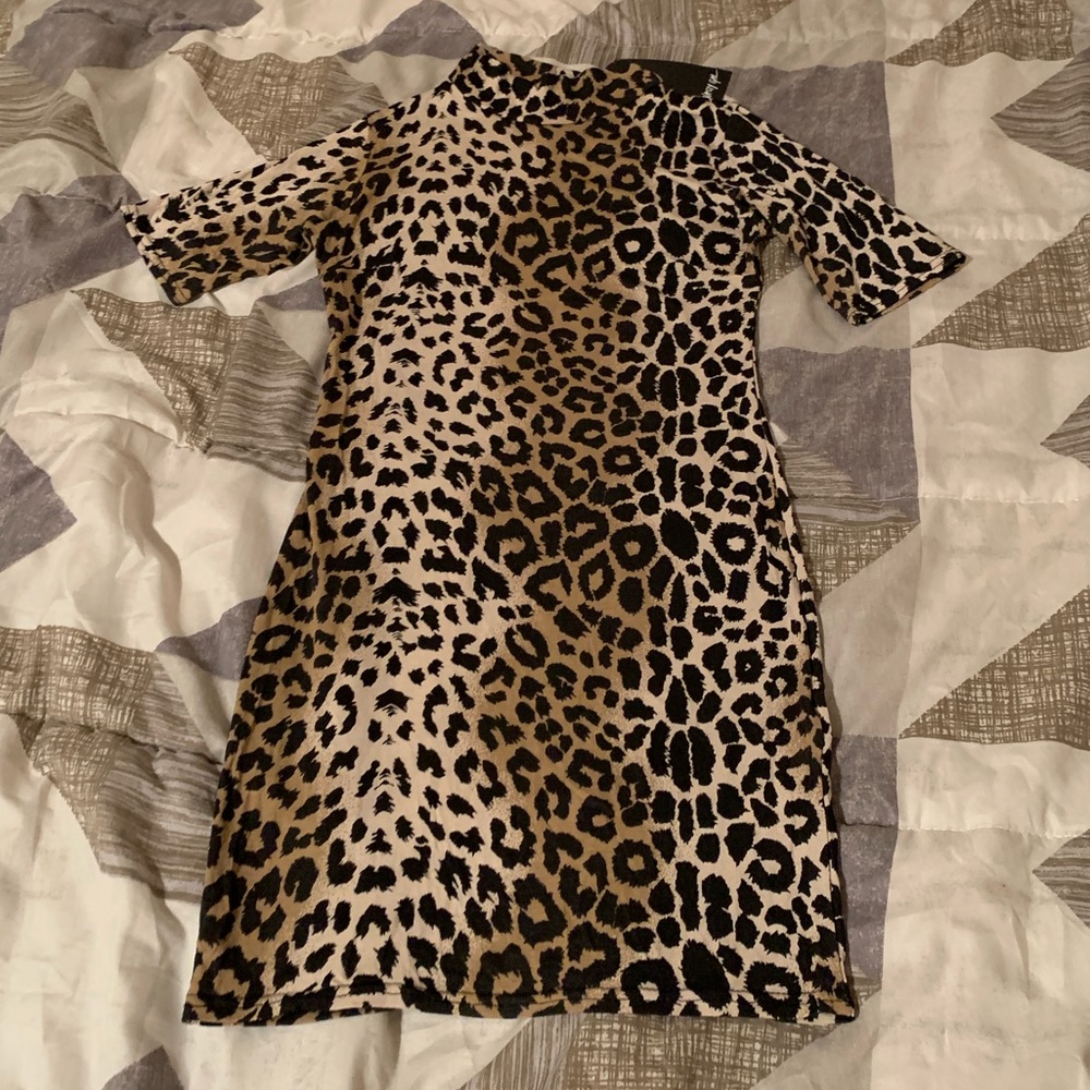 CheetahMiniDress
